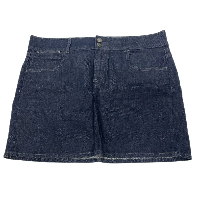 Skirt Mini & Short By Old Navy In Navy, Size: 16