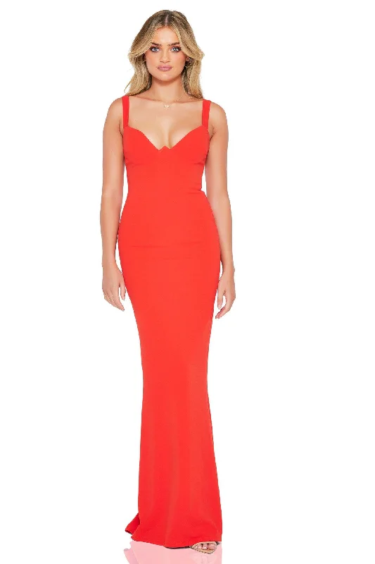 Nookie Romance Gown - Red