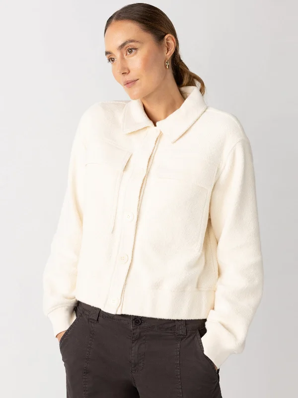 Cruise Knit Jacket Chalk