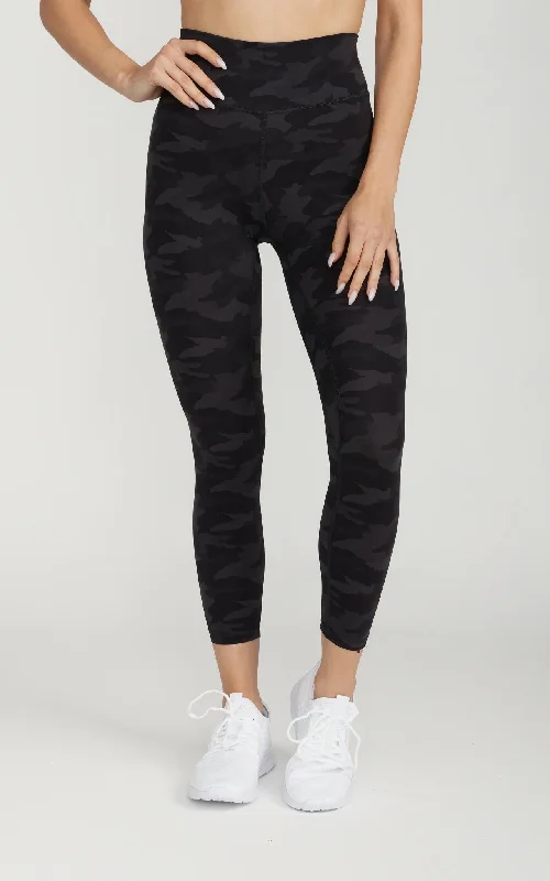 Bliss Legging 23" in Black Camo