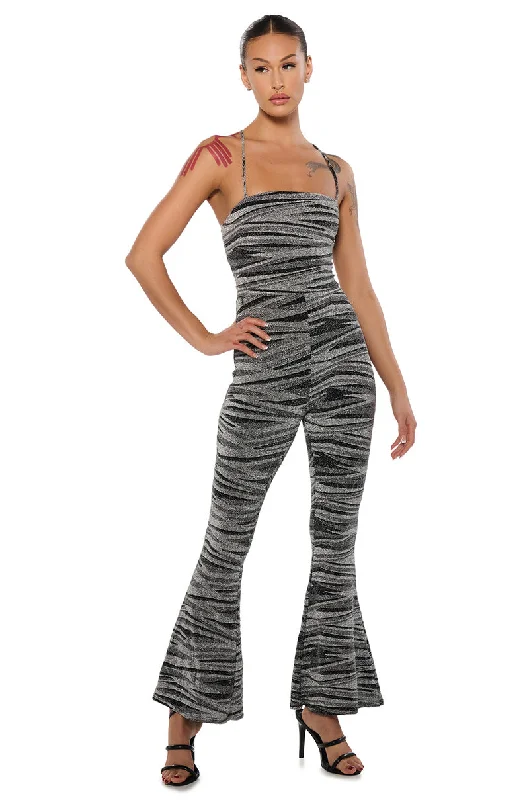 WILD CHILD FLARE JUMPSUIT