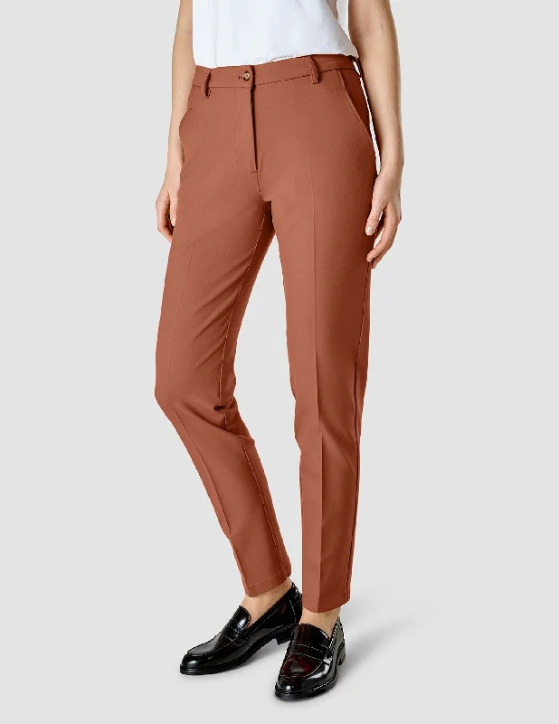 Essential Pants Tapered Terracotta